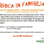 Gioca in famiglia 2013 al Circolo Tennis