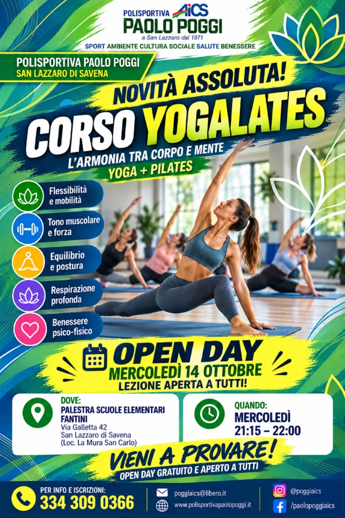 yogalates corsi a san lazzaro di savena